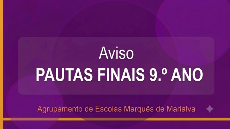 aviso-pautas finais9ano