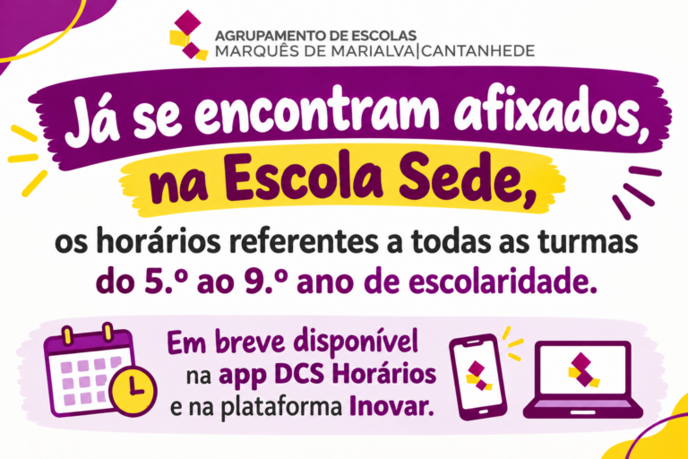 Afixação Horários